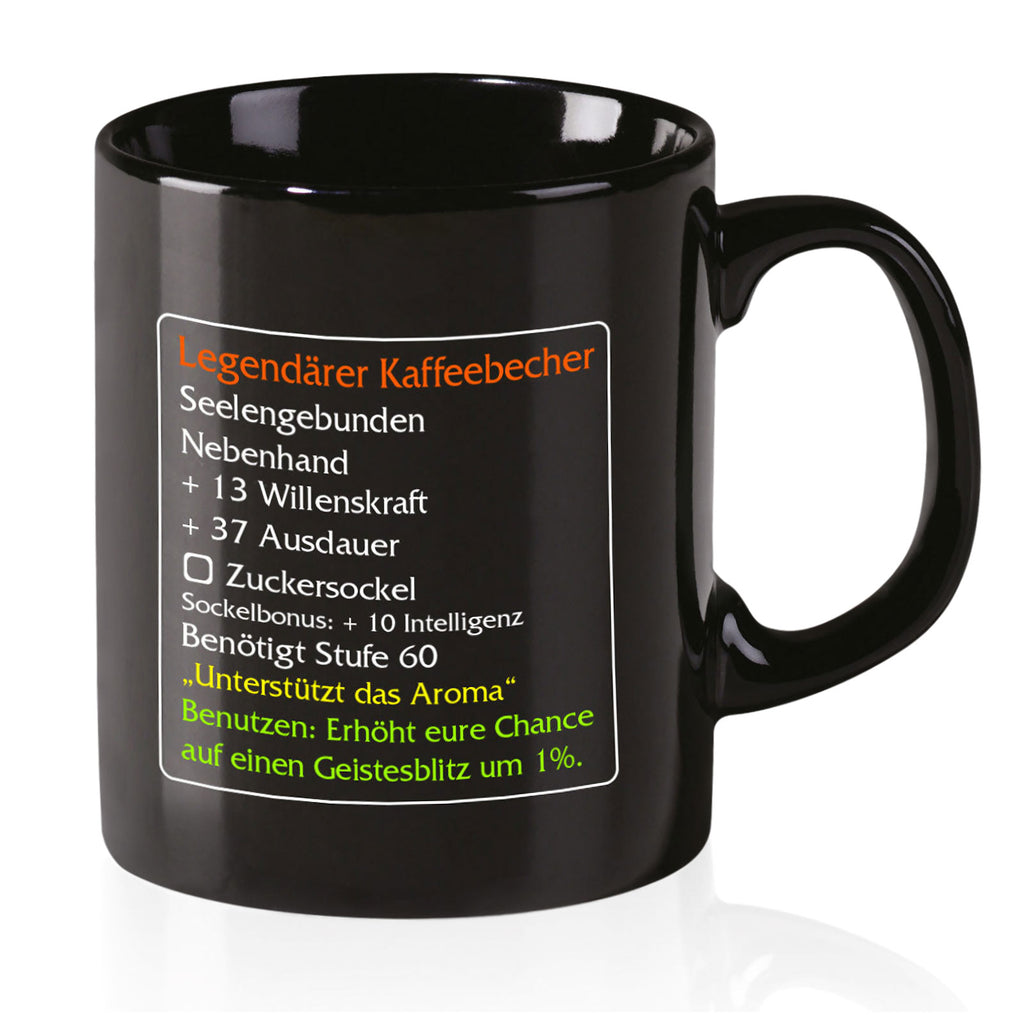 Product image Legendary Level 60 Coffee Mug - MMO Item Classic Fan Mug