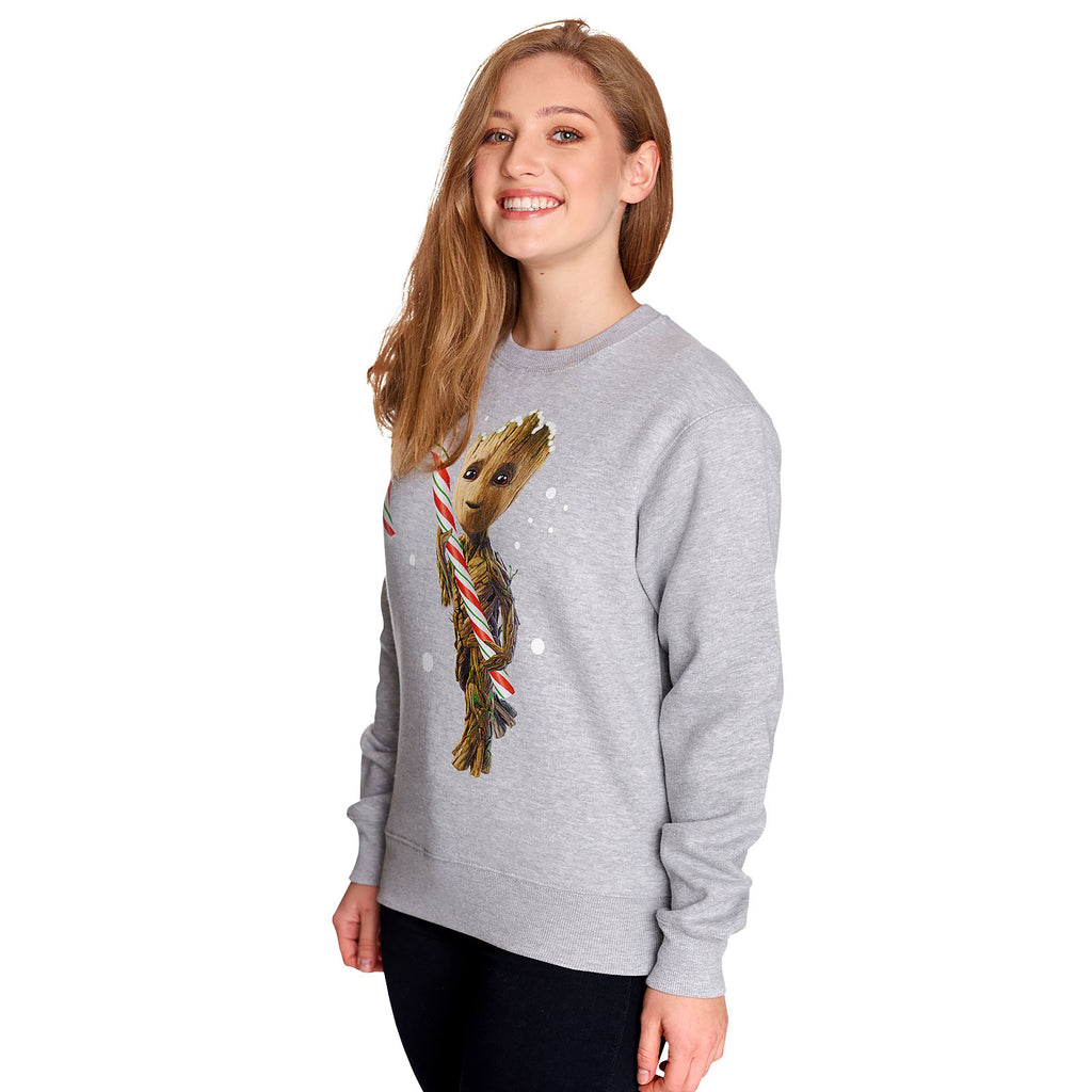 Product image Guardians of the Galaxy - Groot with Candy Cane Sweater Grey