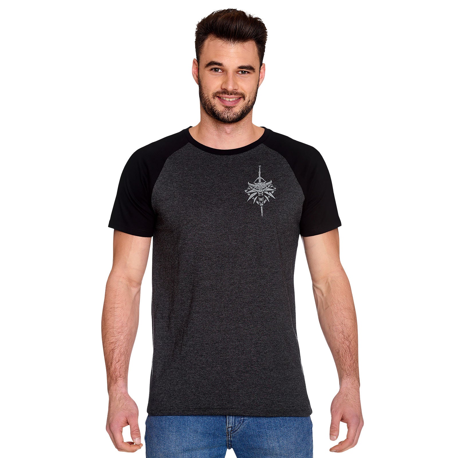 Product image Witcher - School of the Wolf T-Shirt grey