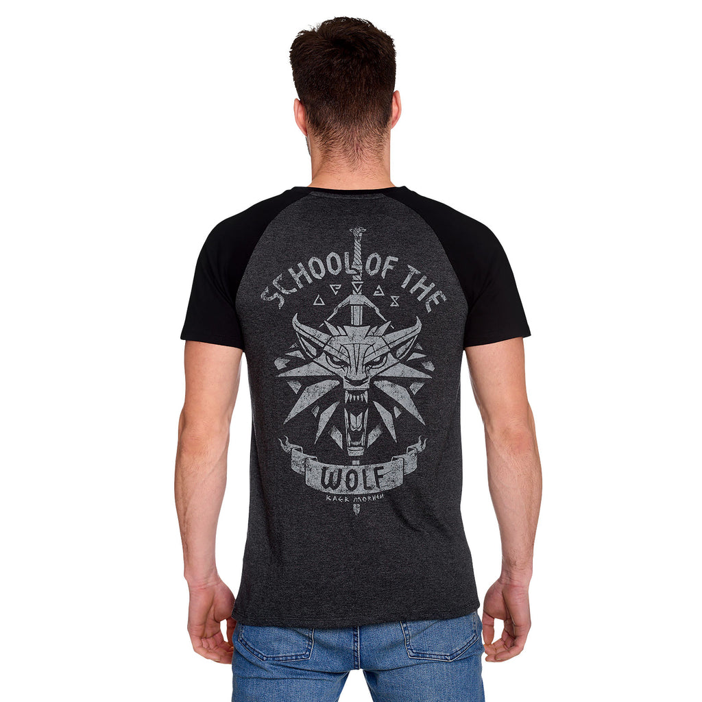 Product image Witcher - School of the Wolf T-Shirt grey