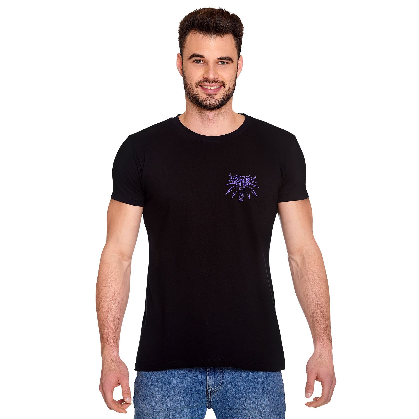 Product image Witcher - Geralt Butcher of Blaviken Glow in the Dark T-Shirt black