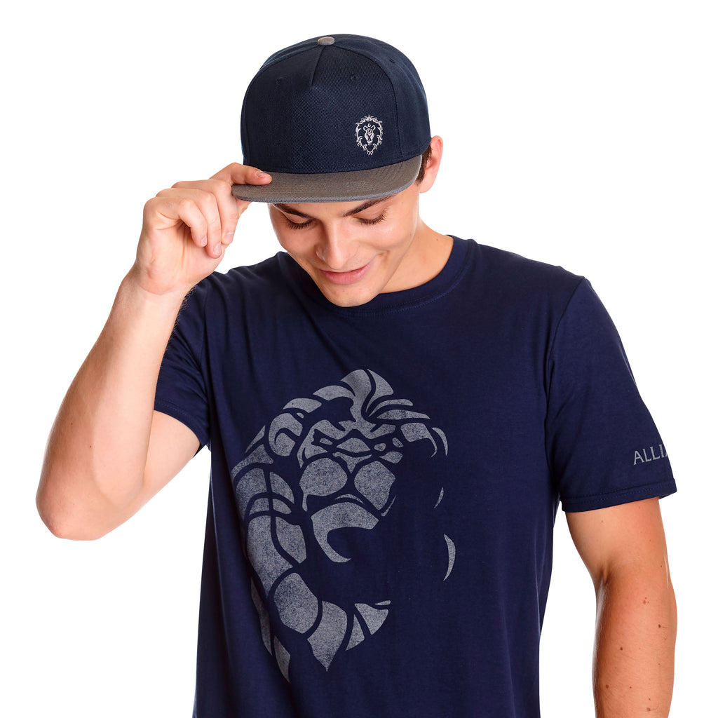 Product image World of Warcraft - Alliance Logo Snapback Cap Blue-Gray