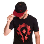 Product image World of Warcraft - Horde Logo Snapback Cap black-red