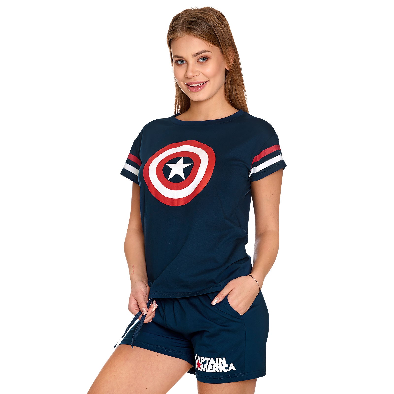 Product image Captain America - Shield Logo Short Pyjama for Women