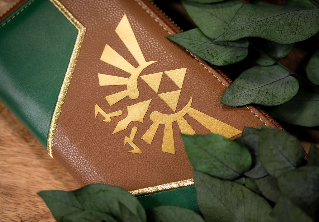 Product image Zelda - Hyrule Logo Wallet green-brown