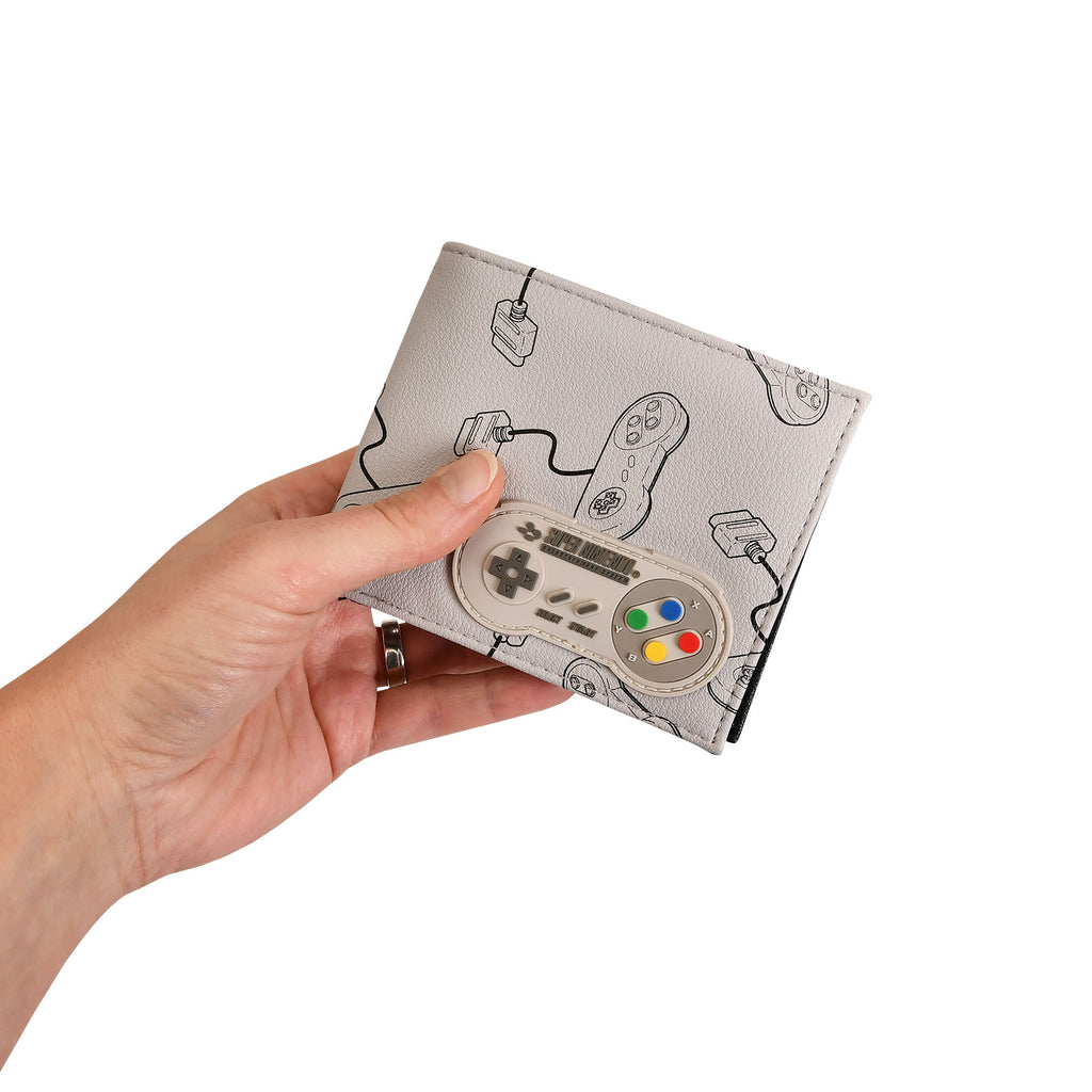 Product image Nintendo - SNES Controller Wallet grey