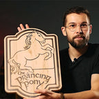 Product image The Lord of the Rings - The Prancing Pony Cutting Board Beech