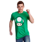 Product image Super Mario - 1 UP Mushroom T-Shirt Green