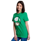 Product image Super Mario - 1 UP Mushroom T-Shirt Green