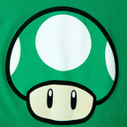 Product image Super Mario - 1 UP Mushroom T-Shirt Green