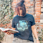 Product image Harry Potter - Hogwarts at Night Sketch T-Shirt Black