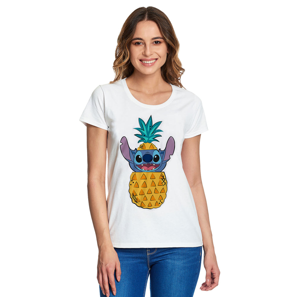 Product image Lilo & Stitch - Pineapple Stitch Women's T-Shirt White