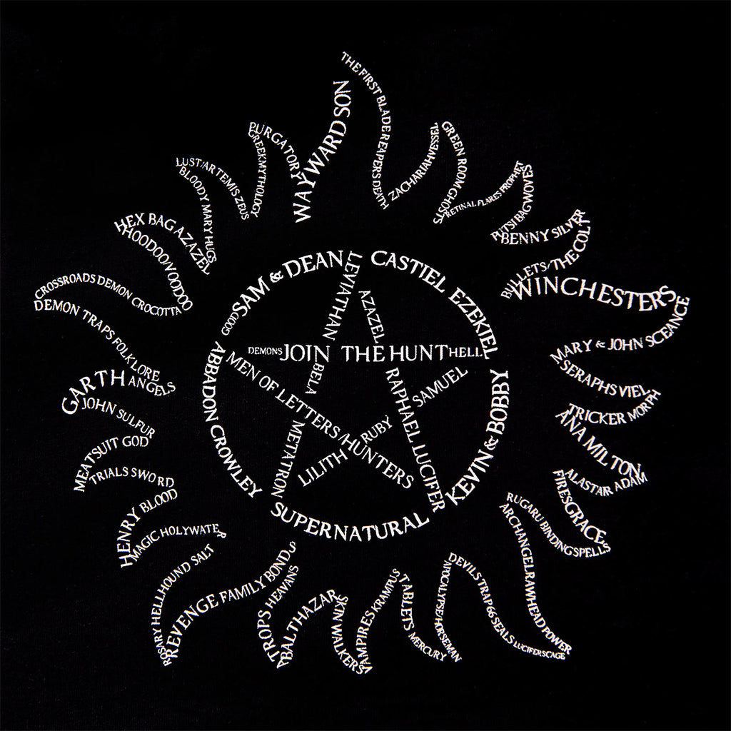Product image Supernatural - Anti Possession Symbol Hoodie Black