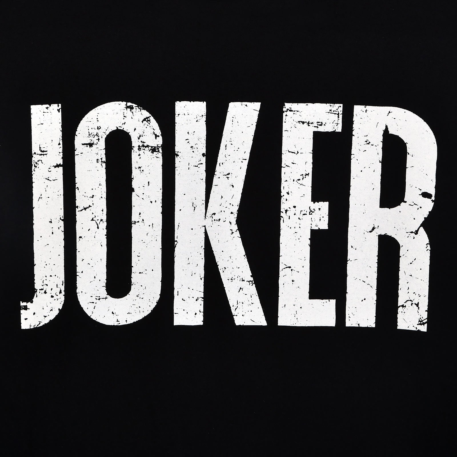Product image Joker Distressed Logo T-Shirt Black