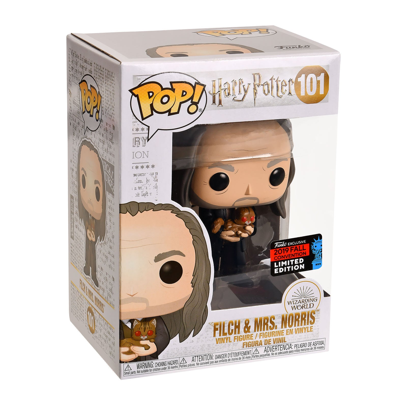 Product image Harry Potter - Filch with Mrs. Norris Yule Ball Funko Pop figure