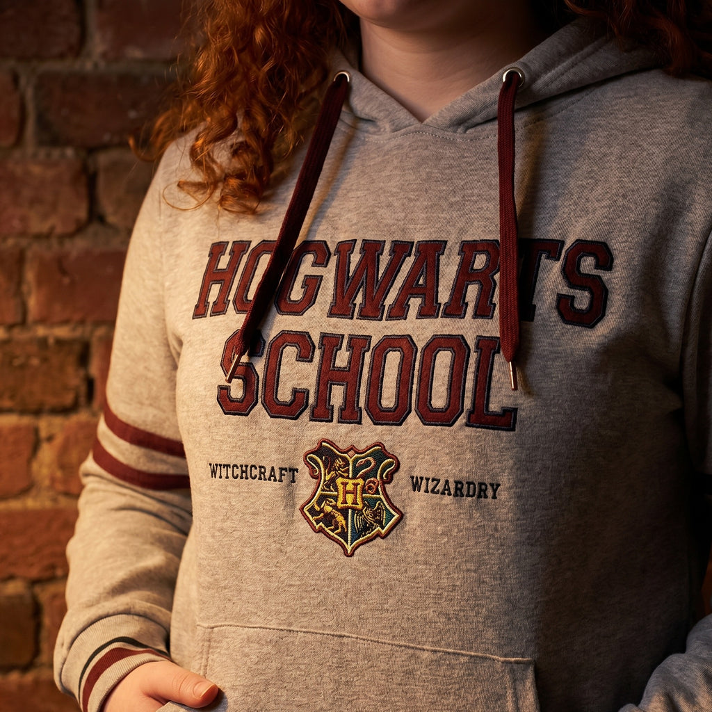 Product image Harry Potter - Hogwarts School Hoodie grey