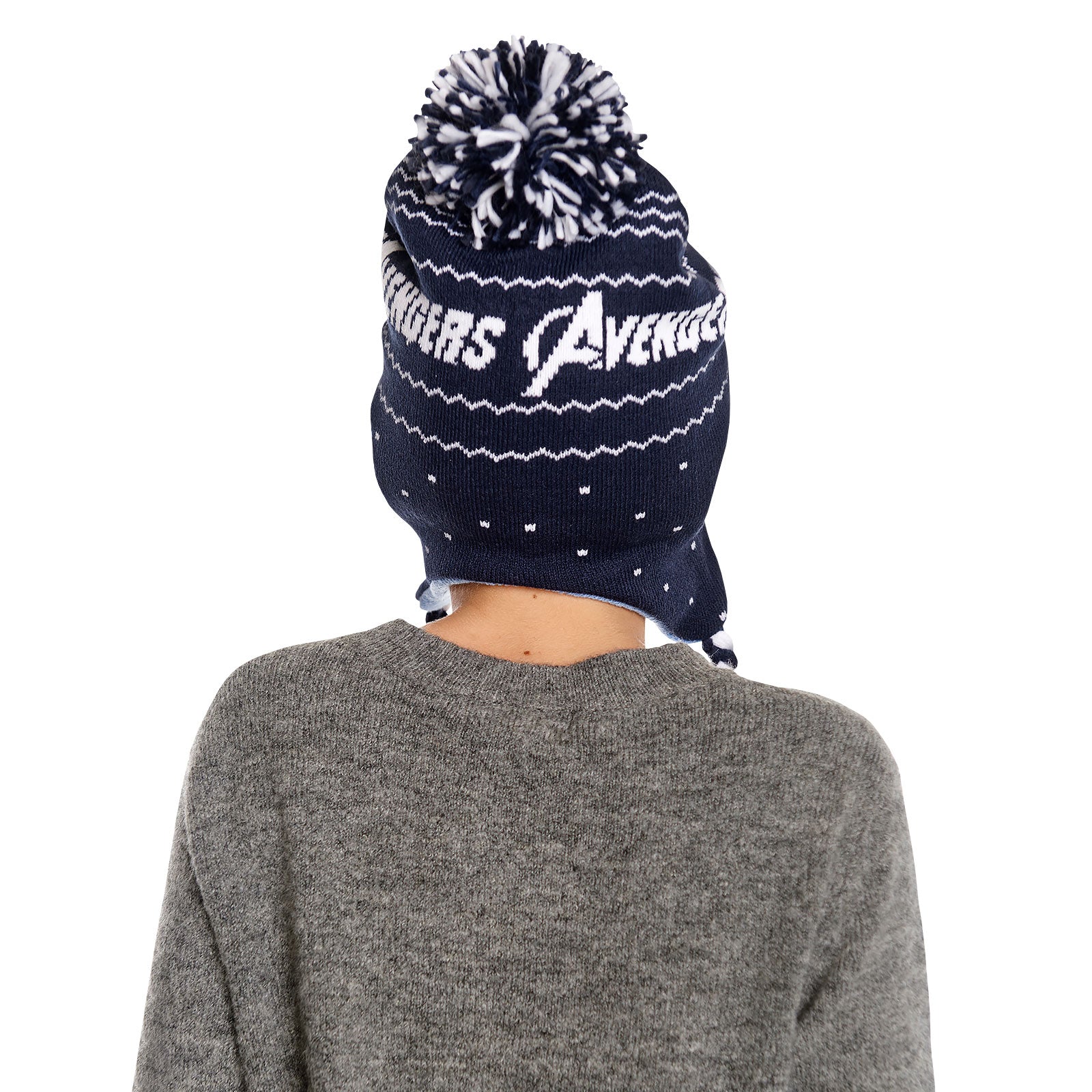 Product image Avengers - Logo Beanie with Pompoms