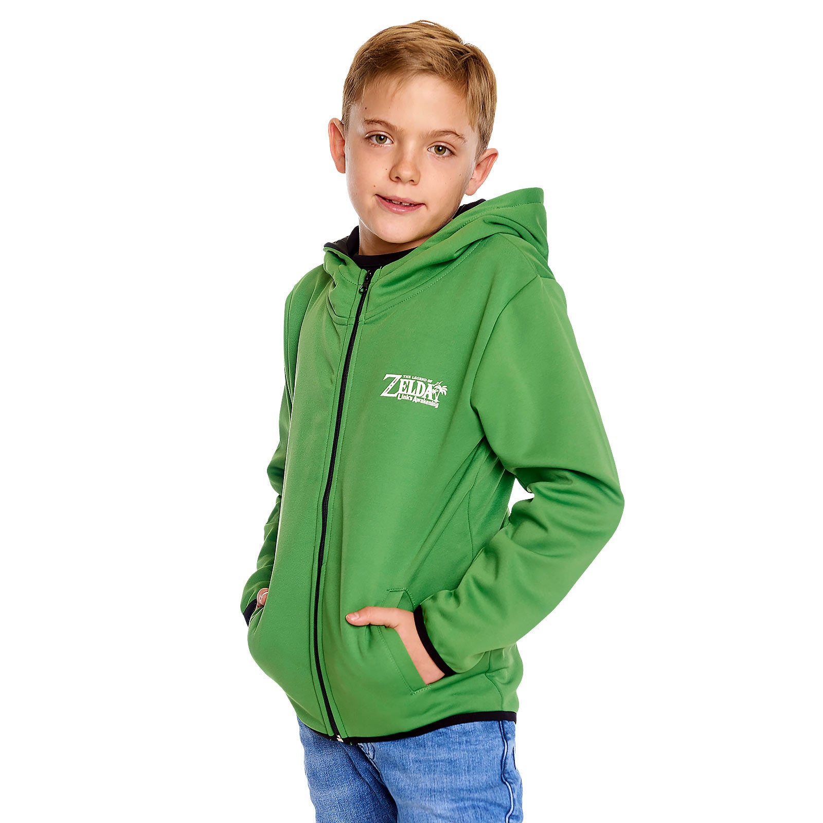 Product image Zelda - Link's Awakening Hoodie Kids Green