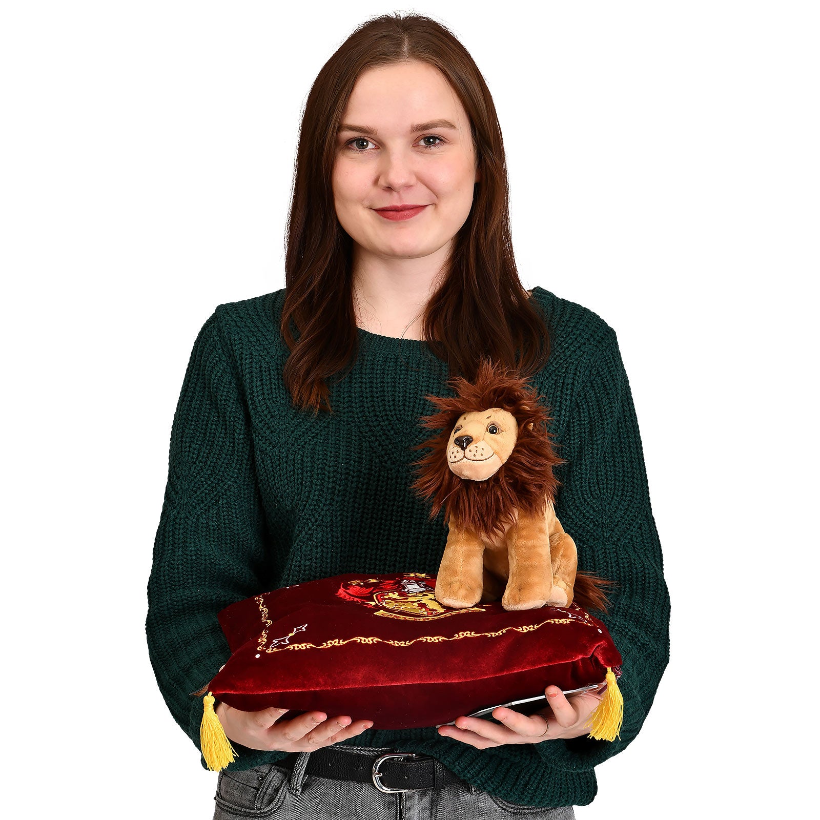 Product image Harry Potter - Gryffindor Crest Pillow with Plush Figure