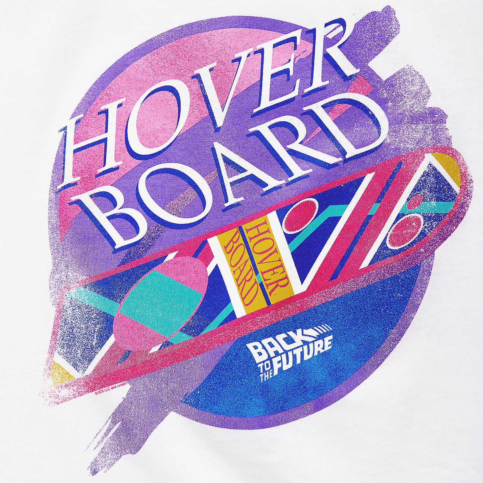 Product image Back to the Future - Hover Board T-Shirt white