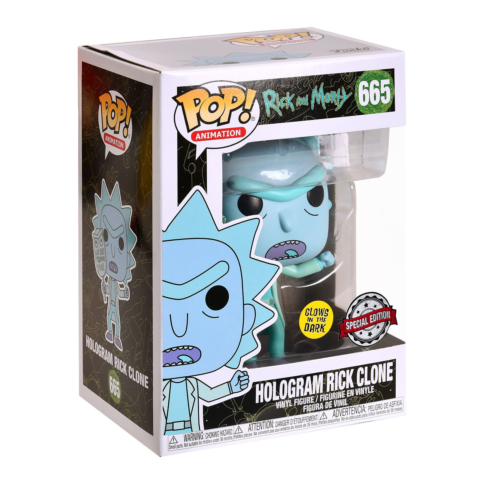 Product image Rick and Morty - Rick Glow in the Dark Funko Pop Figure