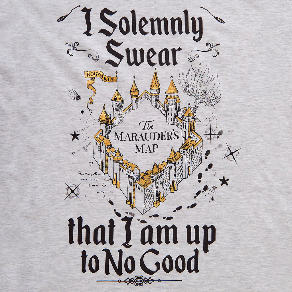 Product image Harry Potter - Marauder's Map Women's T-Shirt Grey