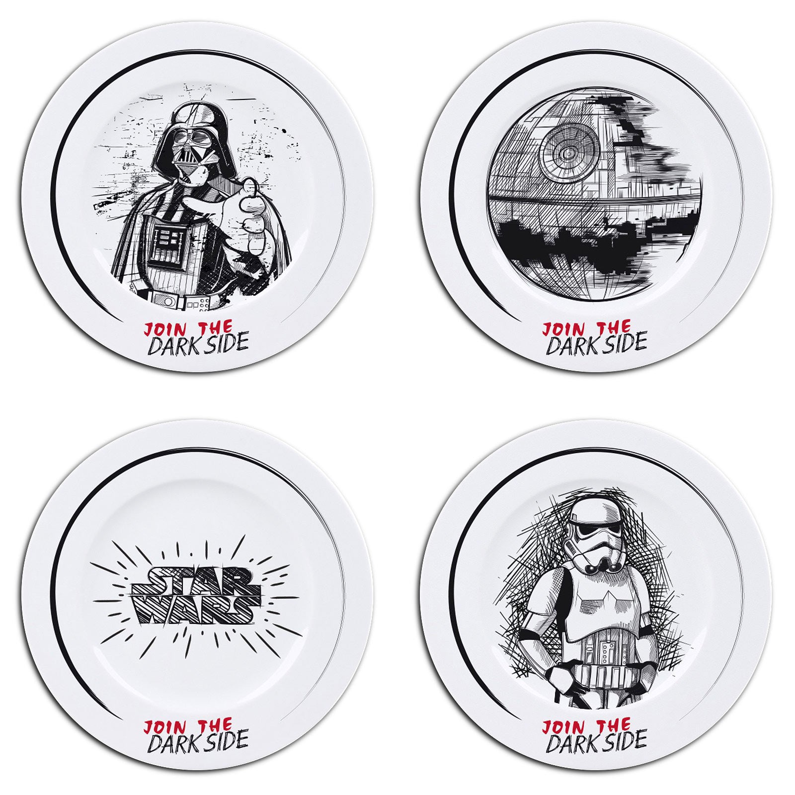 Product image Star Wars - Join the Dark Side Plate Set