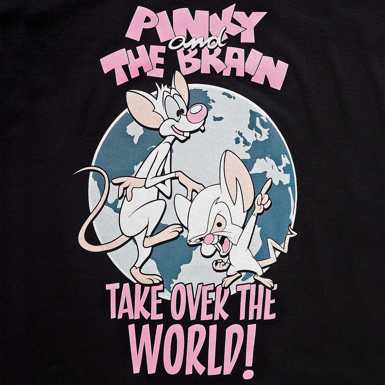 Product image Pinky and the Brain - Take Over The World T-Shirt black