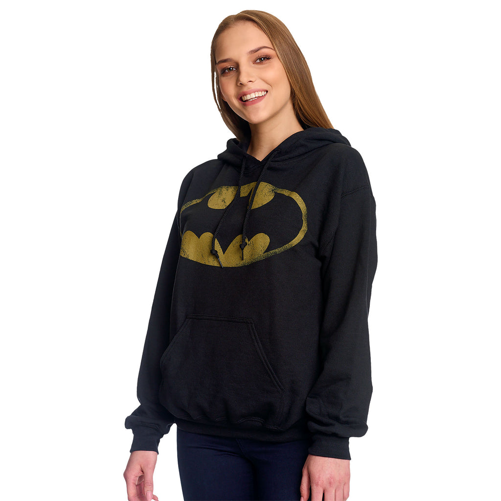 Product image Batman - Distressed Bat Logo Hoodie Black