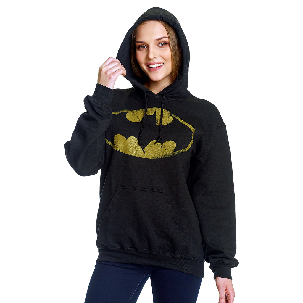 Product image Batman - Distressed Bat Logo Hoodie Black