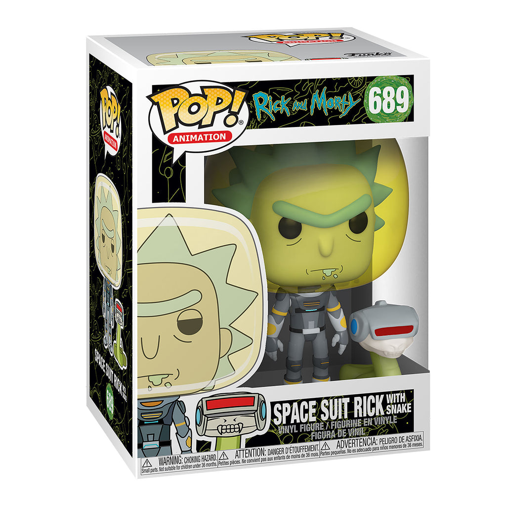 Product image Rick and Morty - Space Suit Rick With Snake Funko Pop Figurine