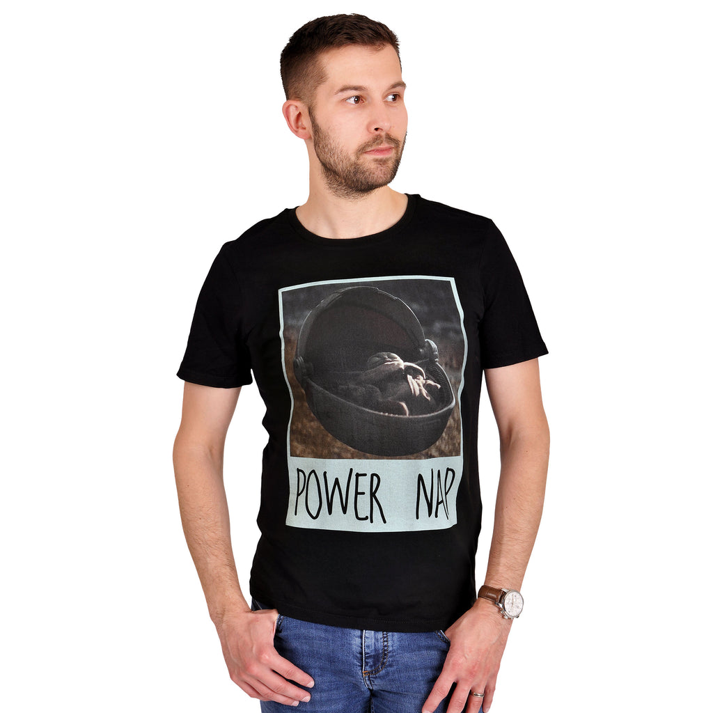 Product image The Child Power Nap T-Shirt black - Star Wars The Mandalorian