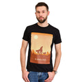 Product image The Mandalorian Retro Poster T-Shirt black - Star Wars