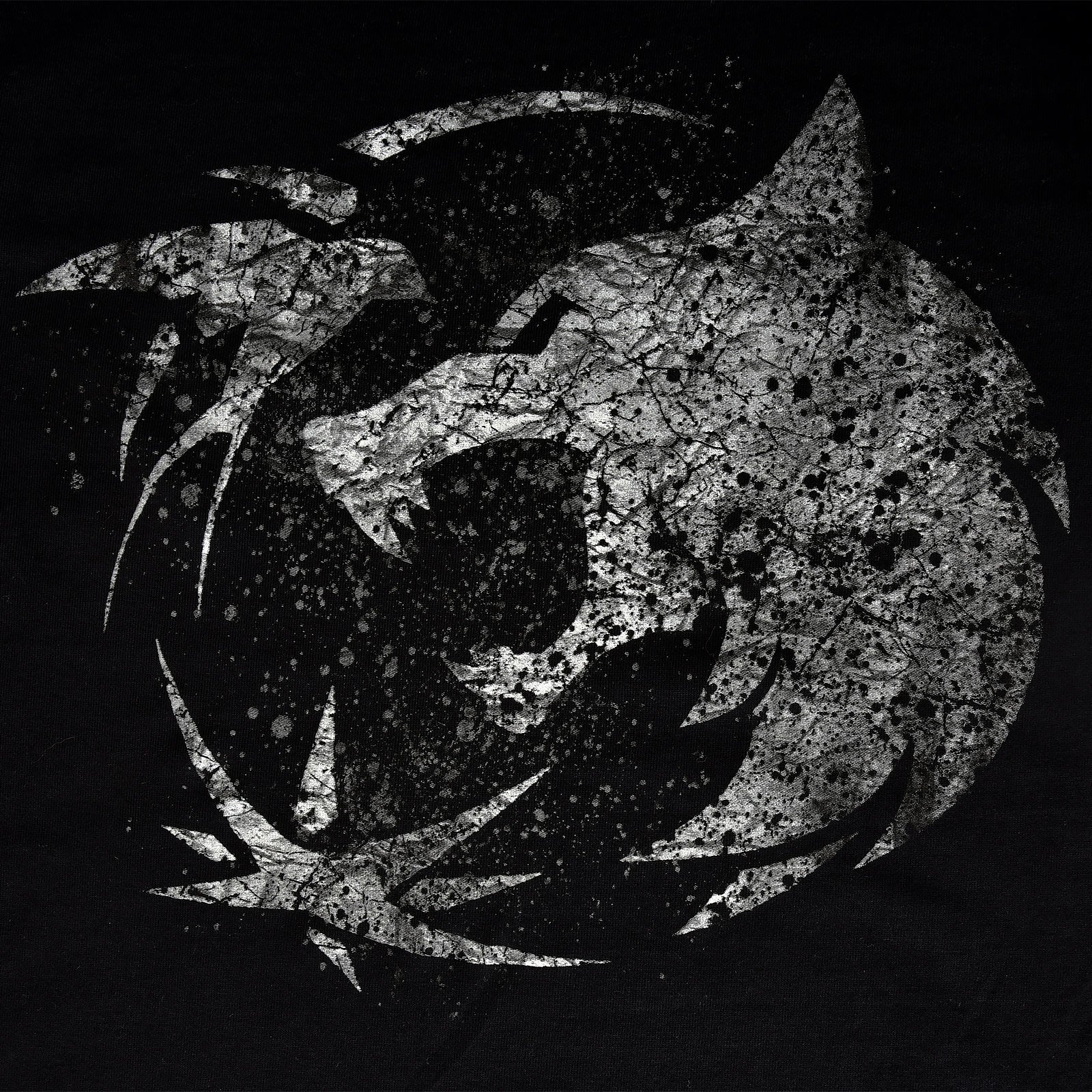 Product image Wolf Emblem T-Shirt for Witcher Fans black