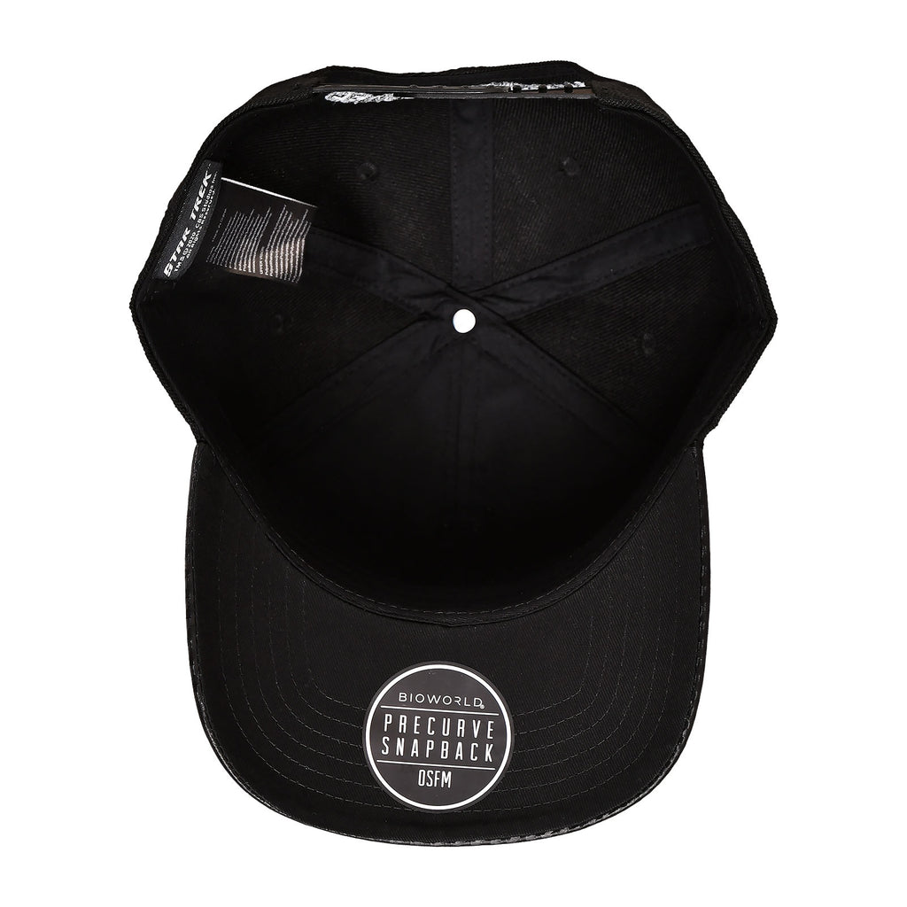Product image Star Trek - Metal Logo Snapback Cap Black