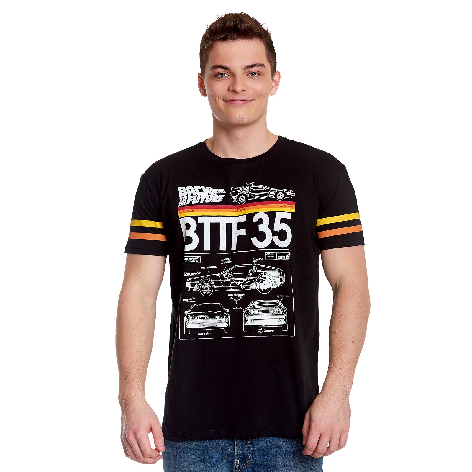 Product image Back to the Future - BTTF 35 Black T-Shirt