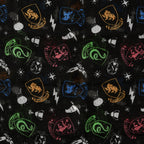 Product image Harry Potter - Hogwarts Crest Loop Scarf Black
