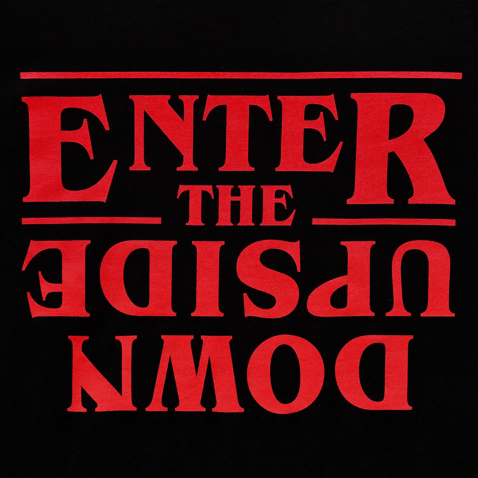 Product image Enter The Upside Down T-Shirt for Stranger Things Fans