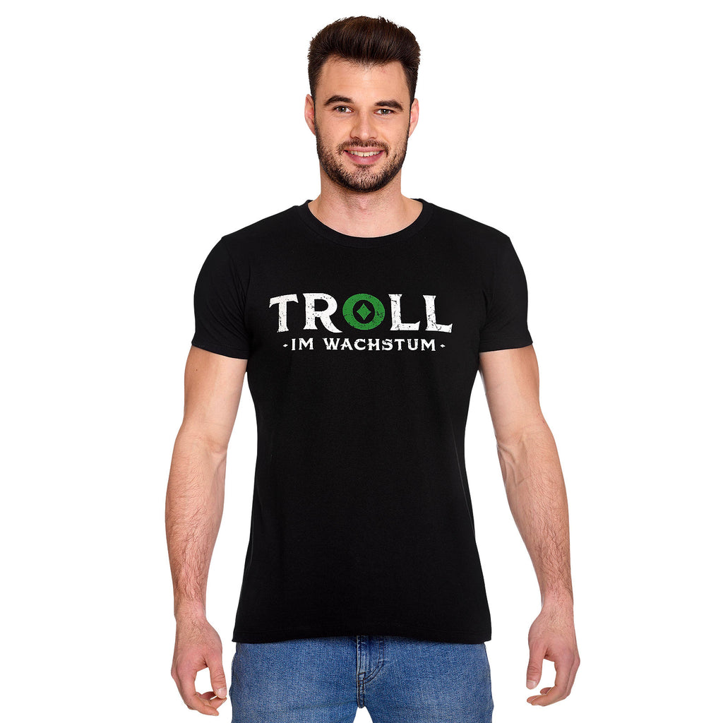 Product image Growing Troll T-Shirt Black