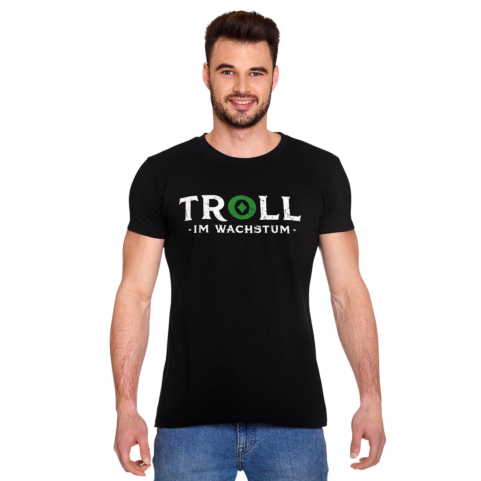 Product image Growing Troll T-Shirt Black