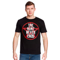 Product image The Hunt Never Ends T-Shirt for Supernatural Fans black