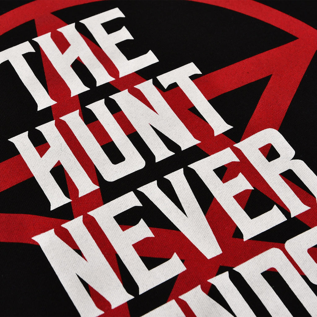 Product image The Hunt Never Ends T-Shirt for Supernatural Fans black