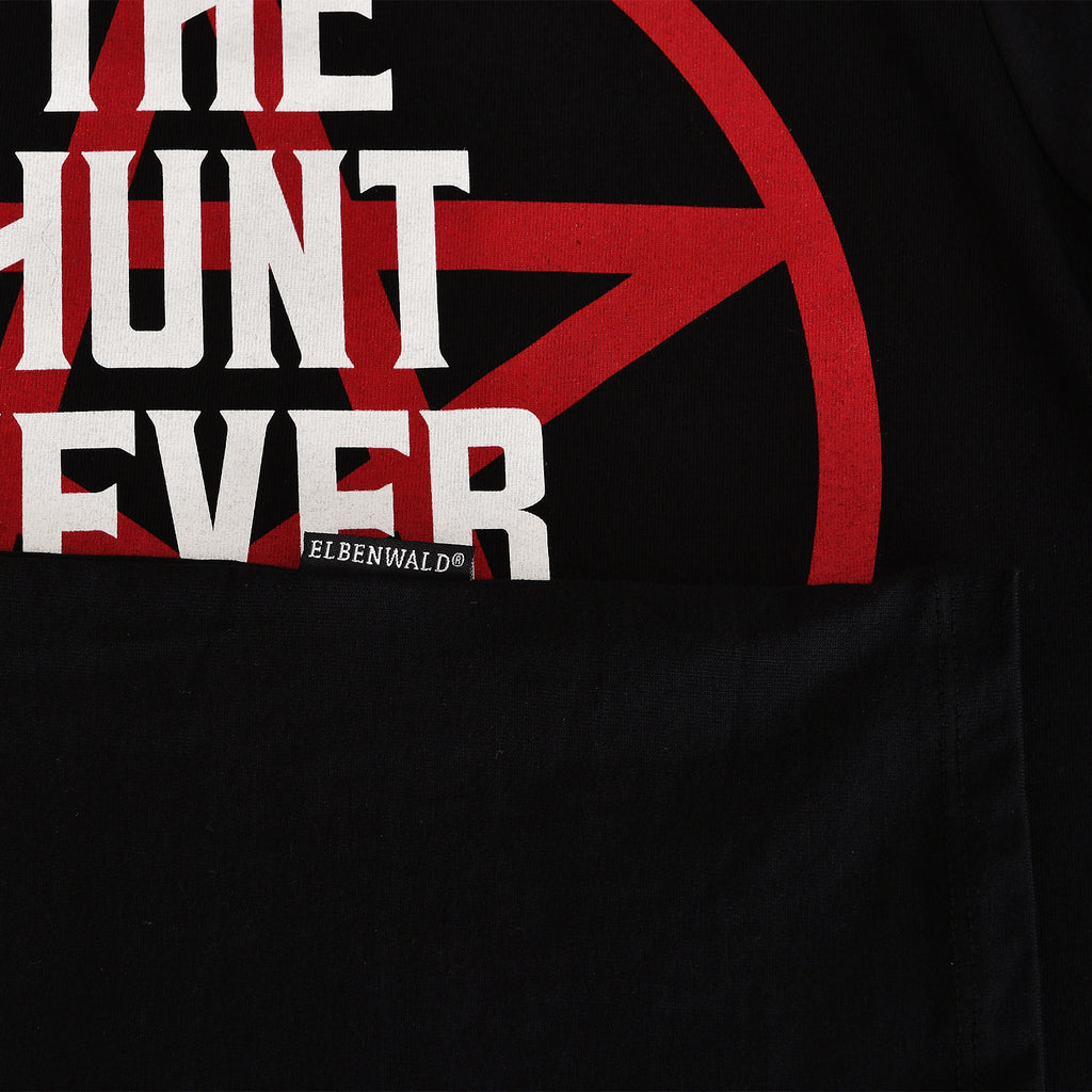 Product image The Hunt Never Ends T-Shirt for Supernatural Fans black
