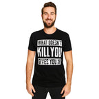 Product image What Doesn't Kill You Gives You XP Black T-Shirt