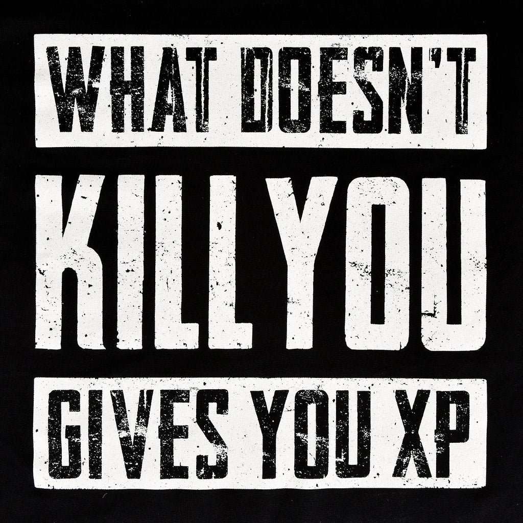 Product image What Doesn't Kill You Gives You XP Black T-Shirt