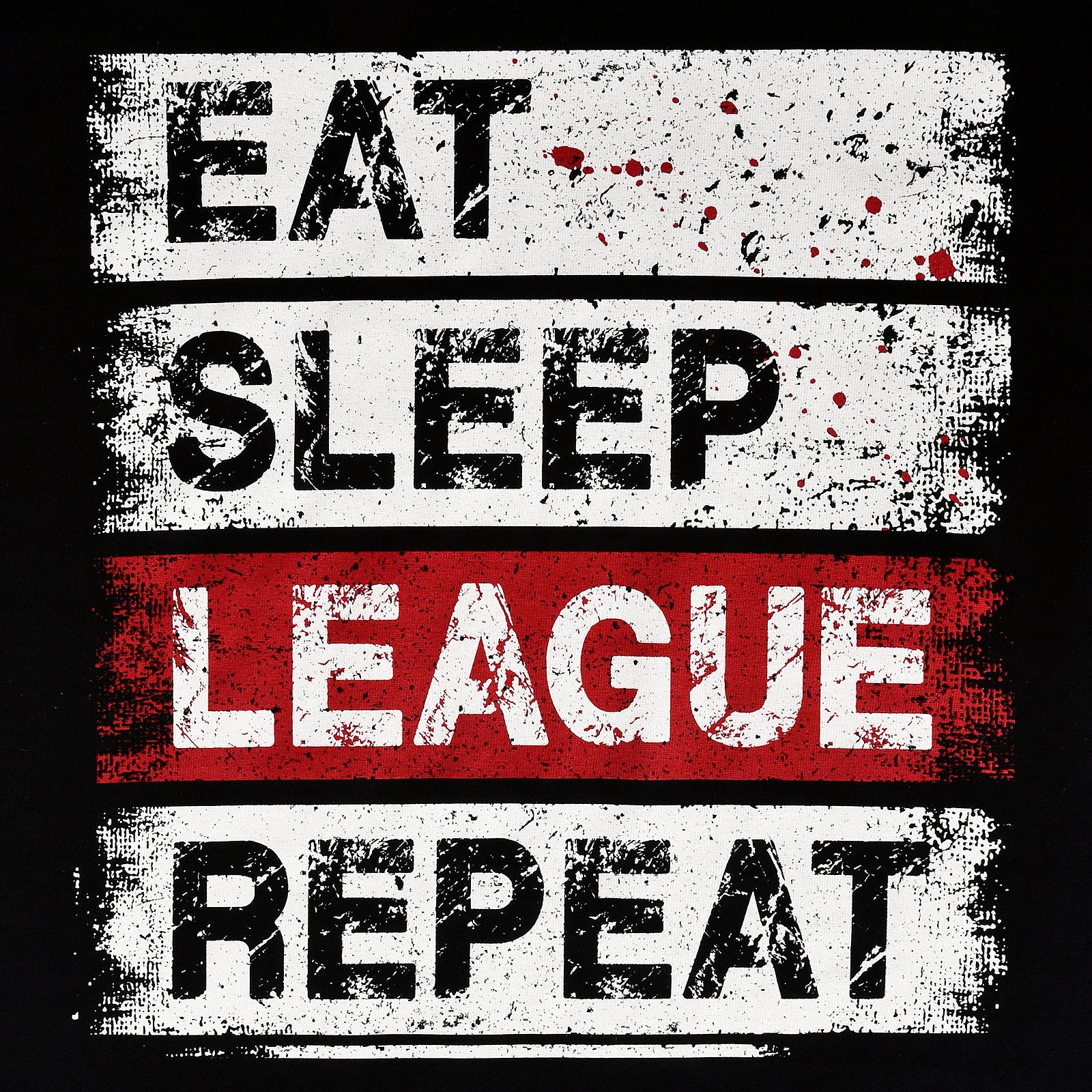 Product image Daily Routine T-Shirt for League of Legends Fans black