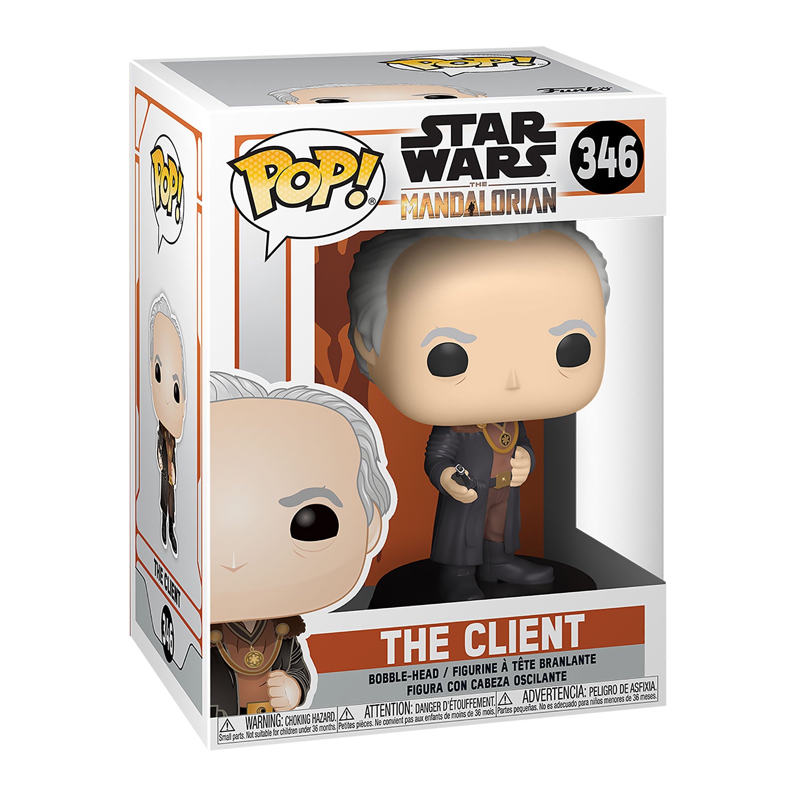 Product image The Client Funko Pop bobblehead figure - Star Wars The Mandalorian