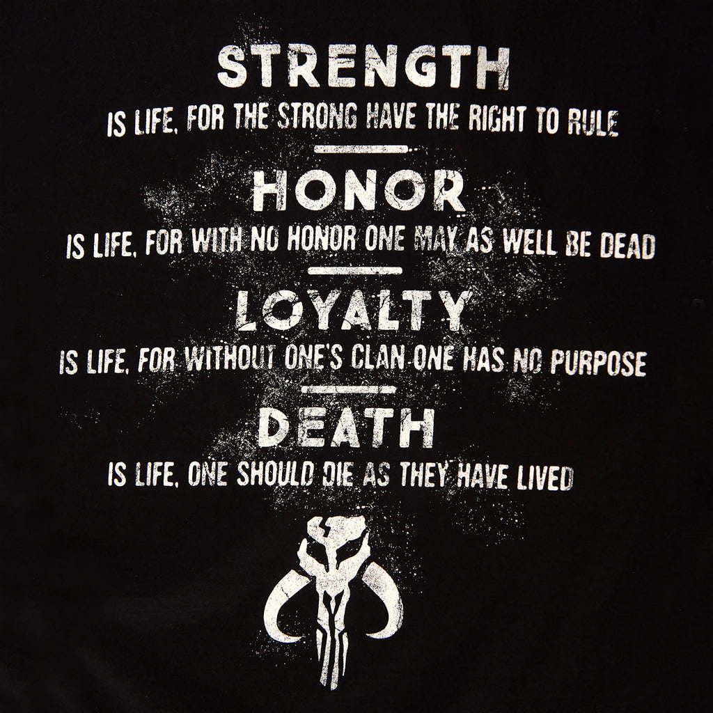 Product image Code of Honor T-Shirt black - Star Wars The Mandalorian