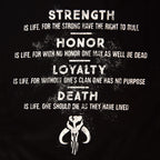 Product image Code of Honor T-Shirt black - Star Wars The Mandalorian