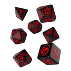 Product image Dragons RPG Dice Set 7pcs black